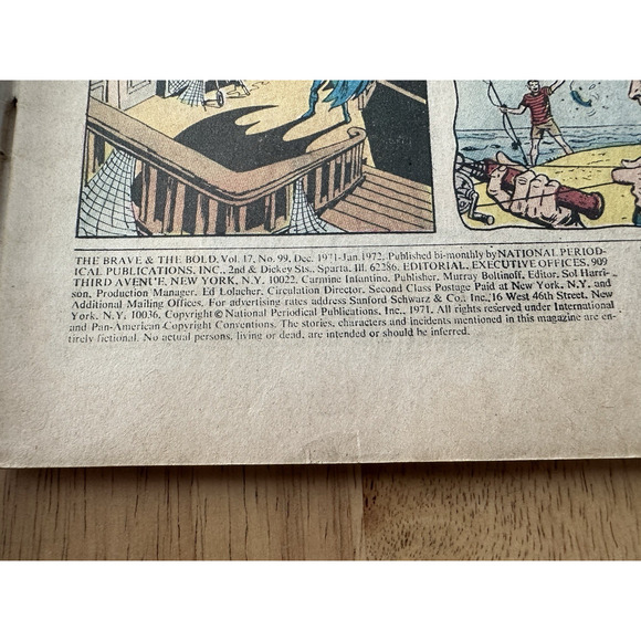DC Comics, Batman and The Flash #99 1971/1972 The Brave & the Bold, Good VTG - Picture 6 of 8